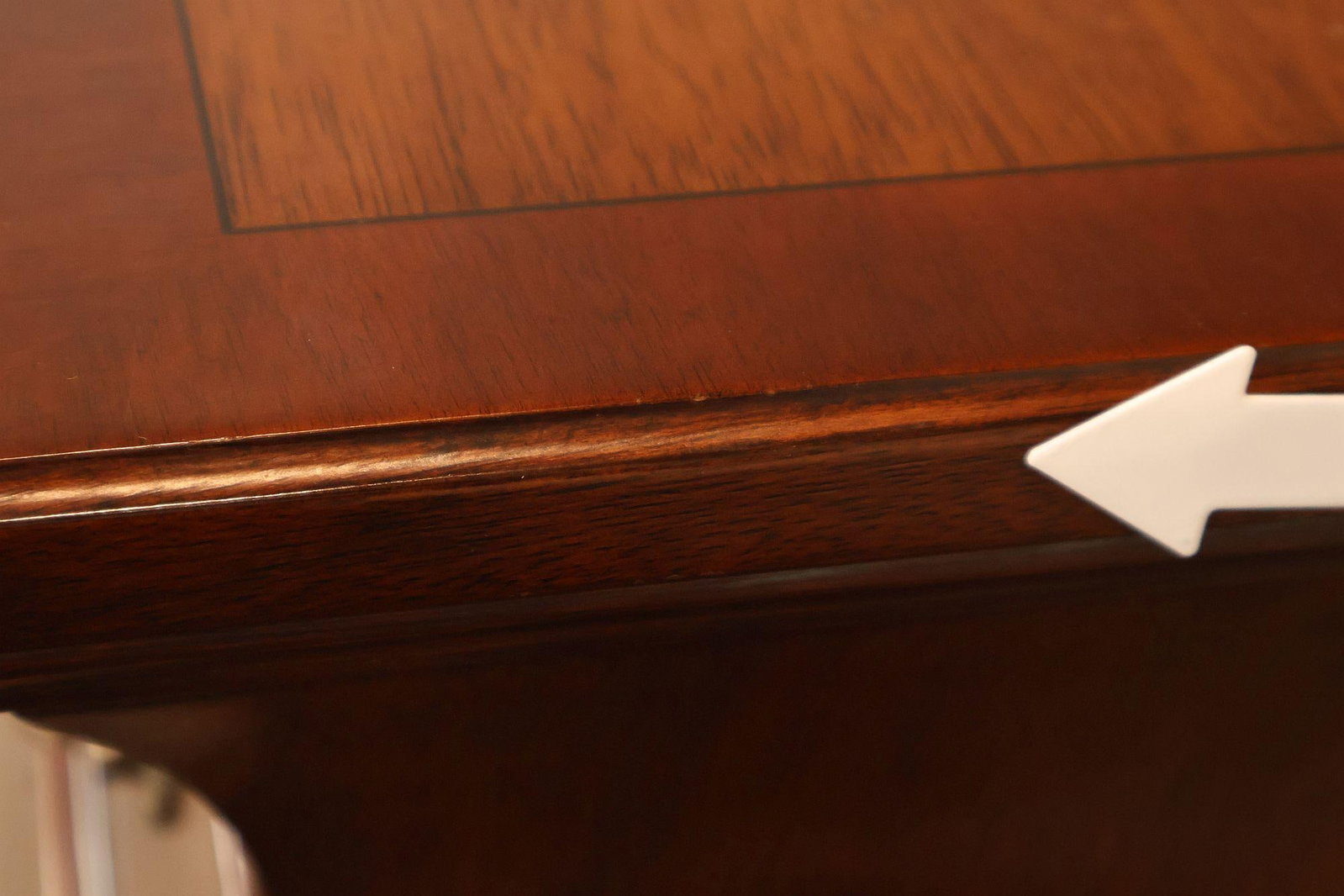 Ethan Allen Townhouse Collection Burlwood Bombe Chest - 13
