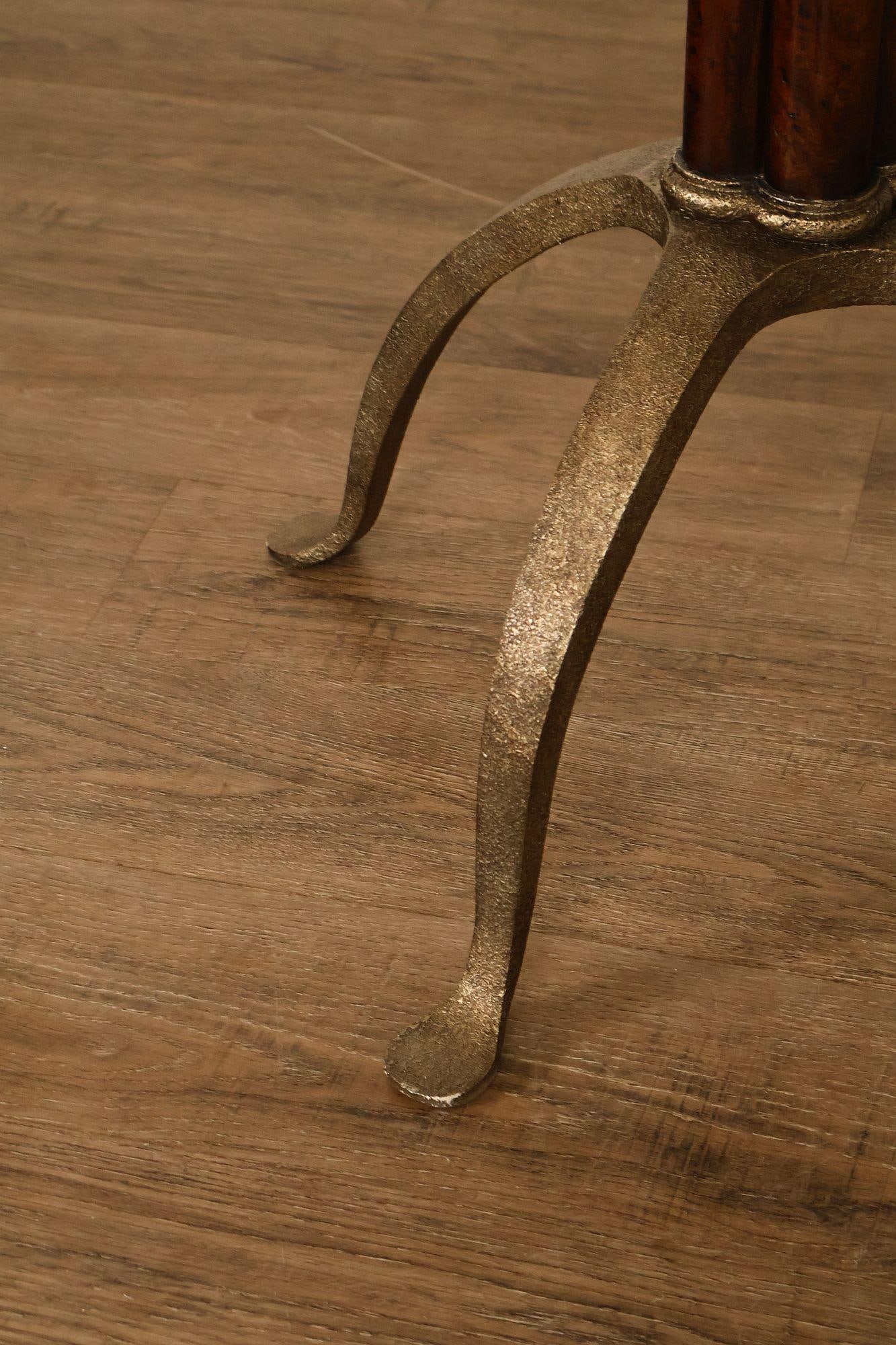 Theodore Alexander 'L'Usine' Round Bistro Accent Table - 9