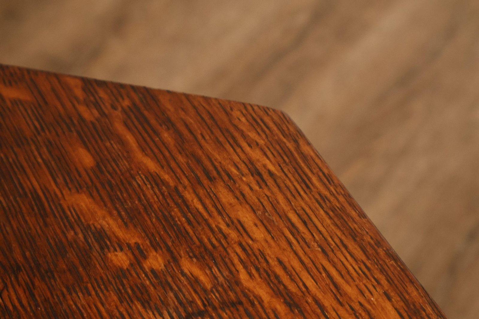 Stickley Mission Collection Oak Octagonal Tabouret Table - 8