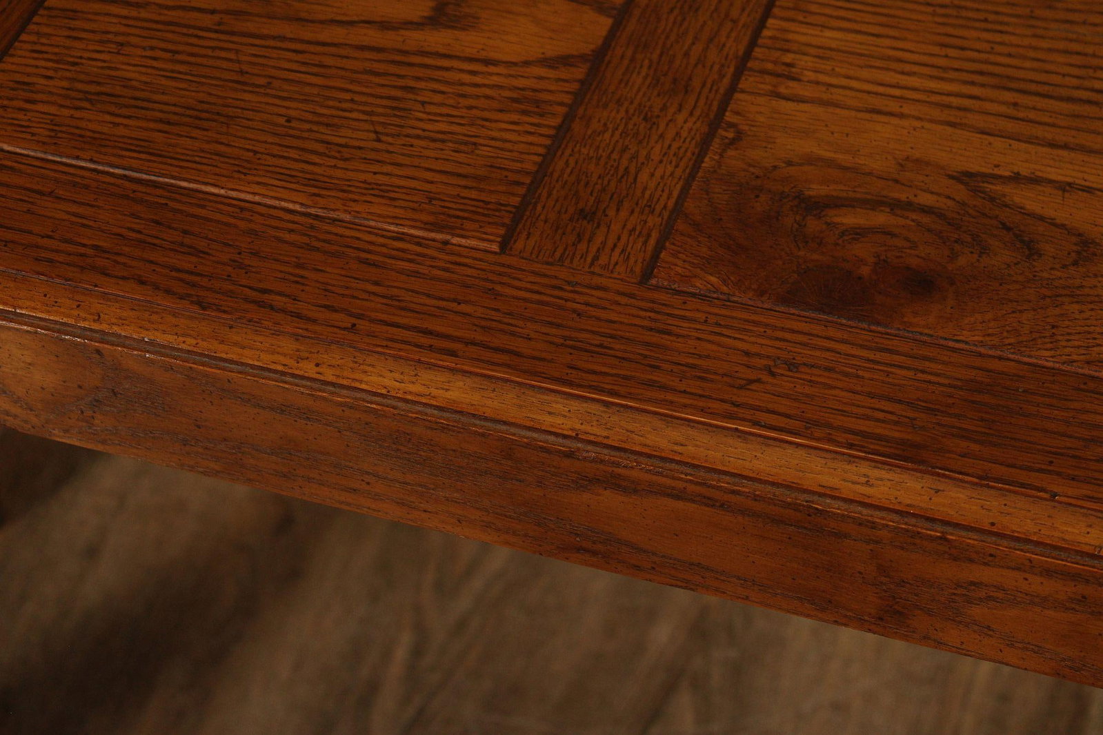 Henredon Artefacts Campaign Style Oak Console Table - 8