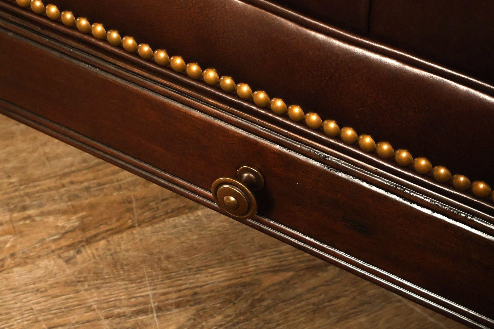 Hancock & Moore Tufted Leather 'Robinson' Cocktail Ottoman - 15