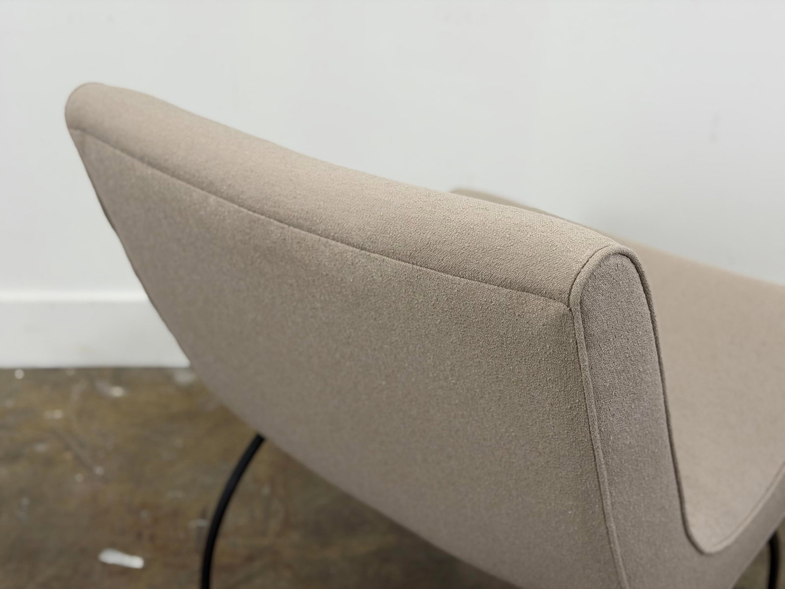 Milo Baughman Scoop Chair - Iron Base - Thayer Coggin Circa 1960s - 9