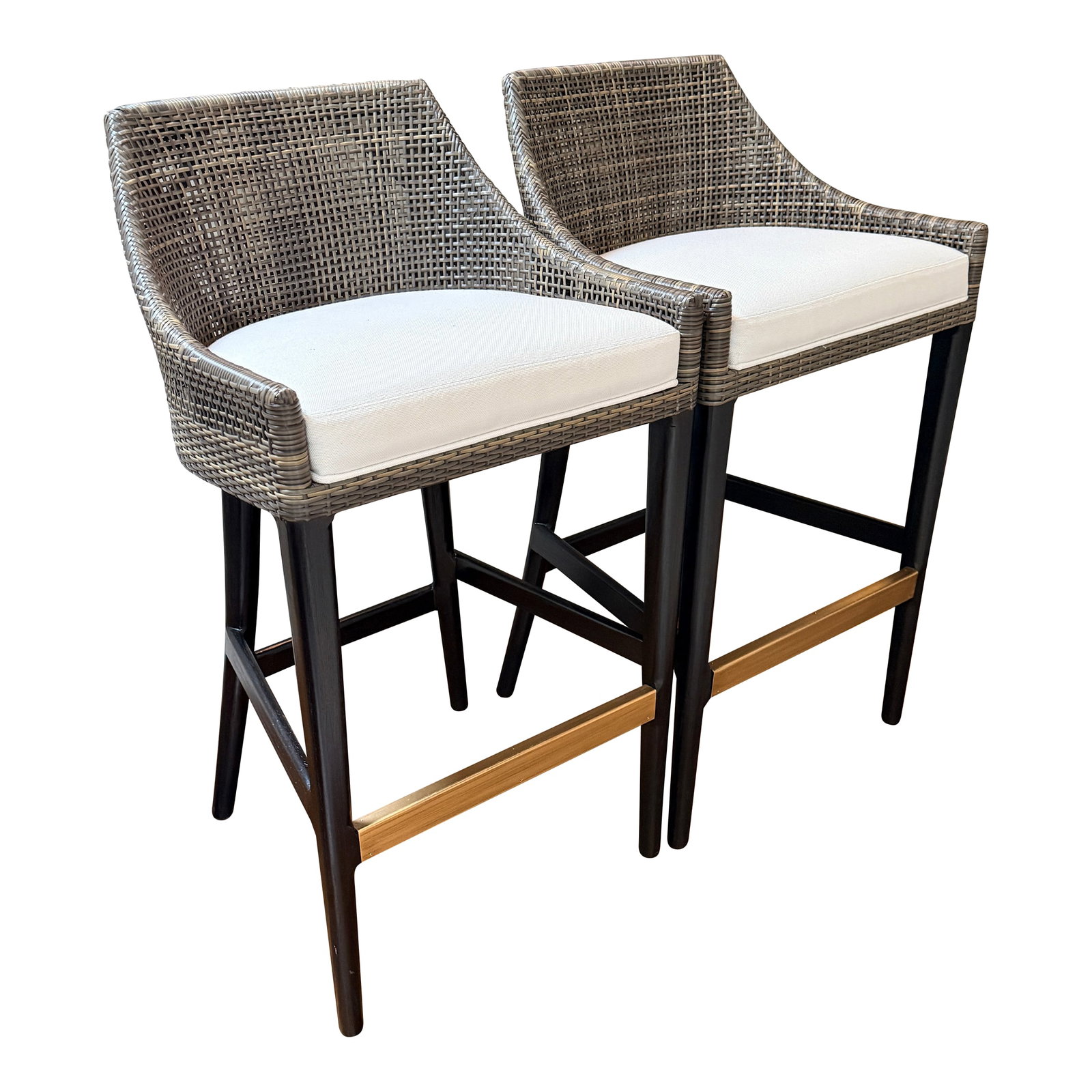 Pair Palecek Vincent Barstools (1 of 9)