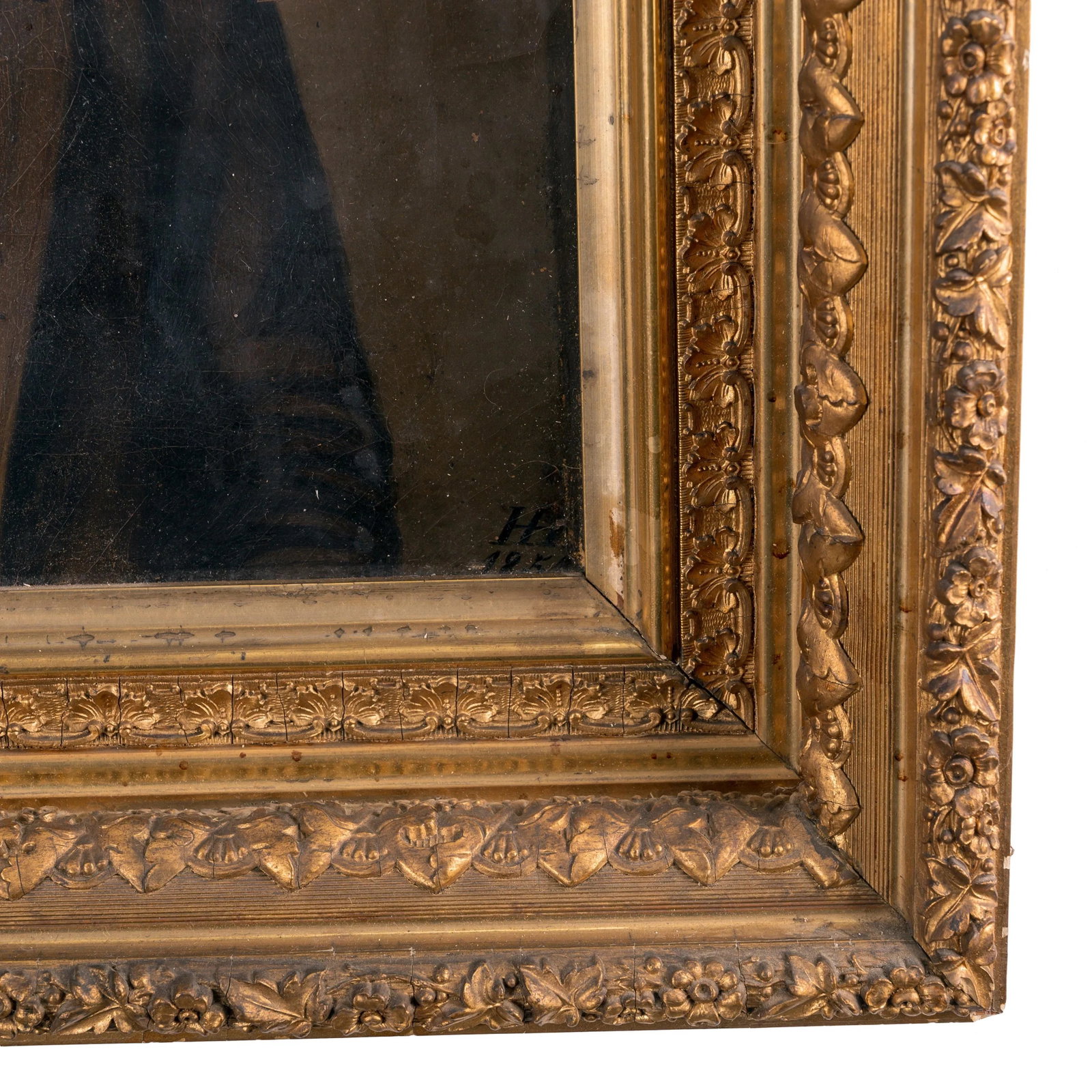 New England Gentleman Portrait Painting, 1854 - 5