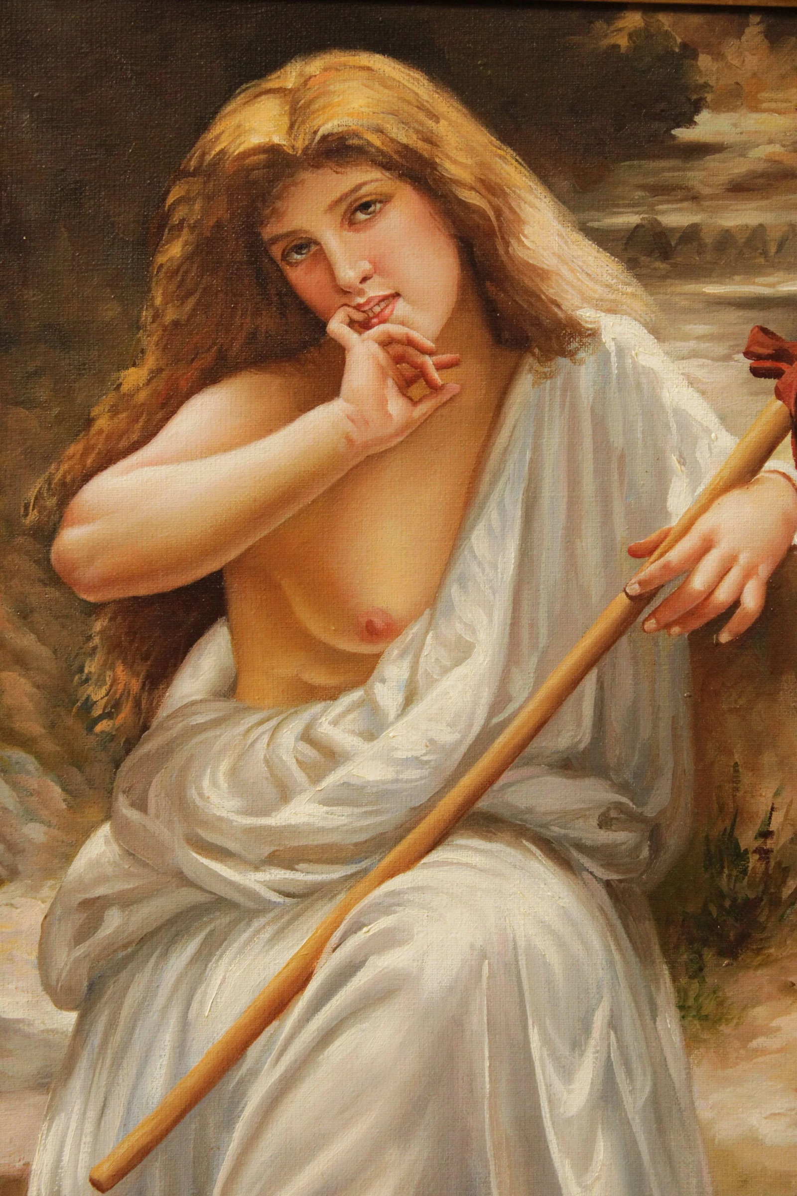 20th Century Portrait of Woman, signed 'Toro del Corro' - 5