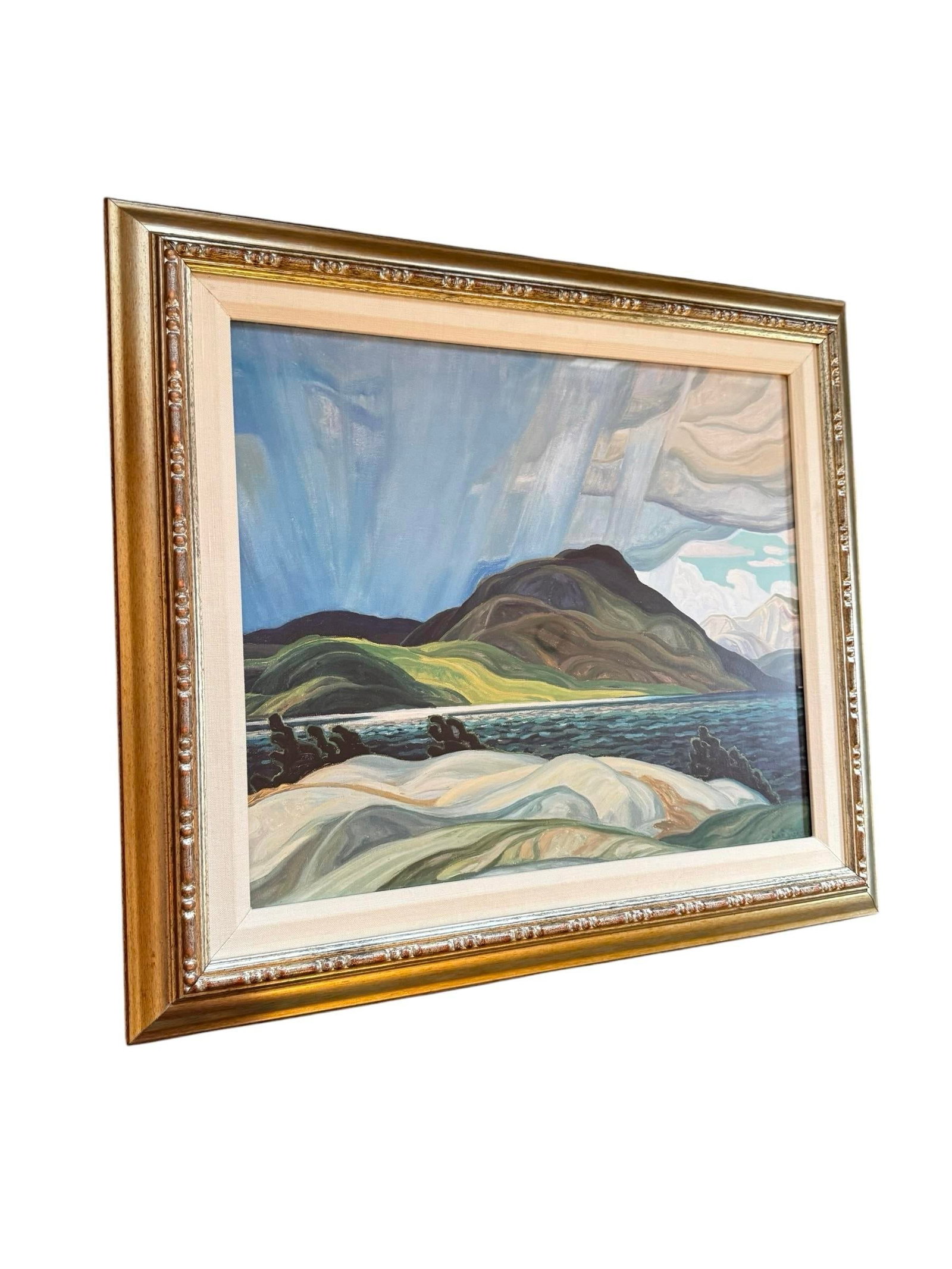 1970s Framed Reproduction of "Summer Storm" by Franklin Carmichael (1890 - 1945) - 6