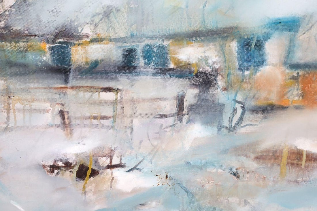 Mid 20th Century Danish Artist Knud Pedersen Landscape - 5
