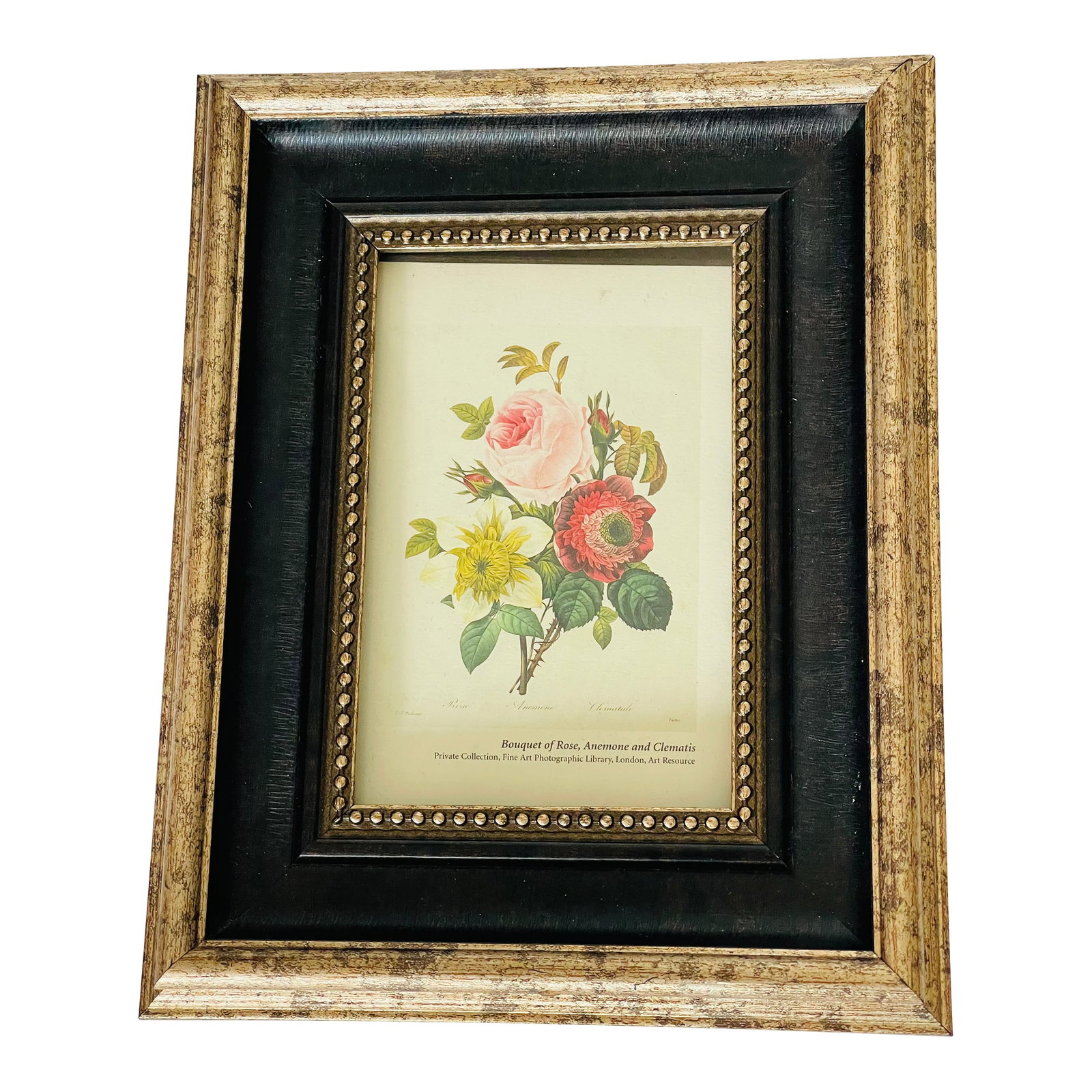 1970s O.J.Redoute Small Chromolithograph Botanical Floral Framed Reproduction: Small Chromolithograph botanical roses after P.J.Redoute , framed. Condition: Alterations: Original Condition Unaltered Imperfections: Some Imperfections Condition Notes: Good Origin: United States