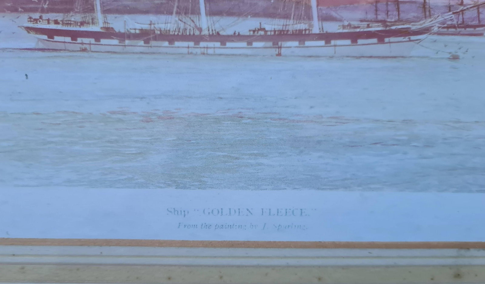 1910s "Golden Fleece", Reproduction Print From Painting of Jack Spurling (1870 - 1933 English) - 2