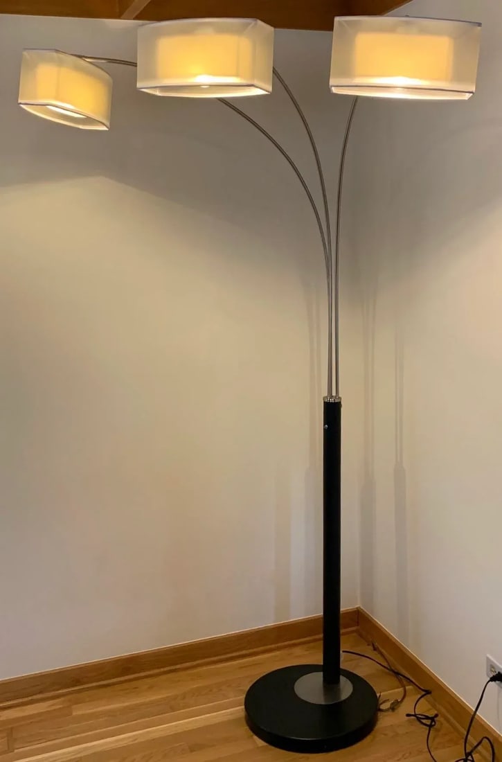 Postmodern Swing Arm Arc Floor Lamp - 5