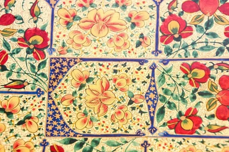 Hand Painted Rajasthani Lacquer Decorative Box - 12