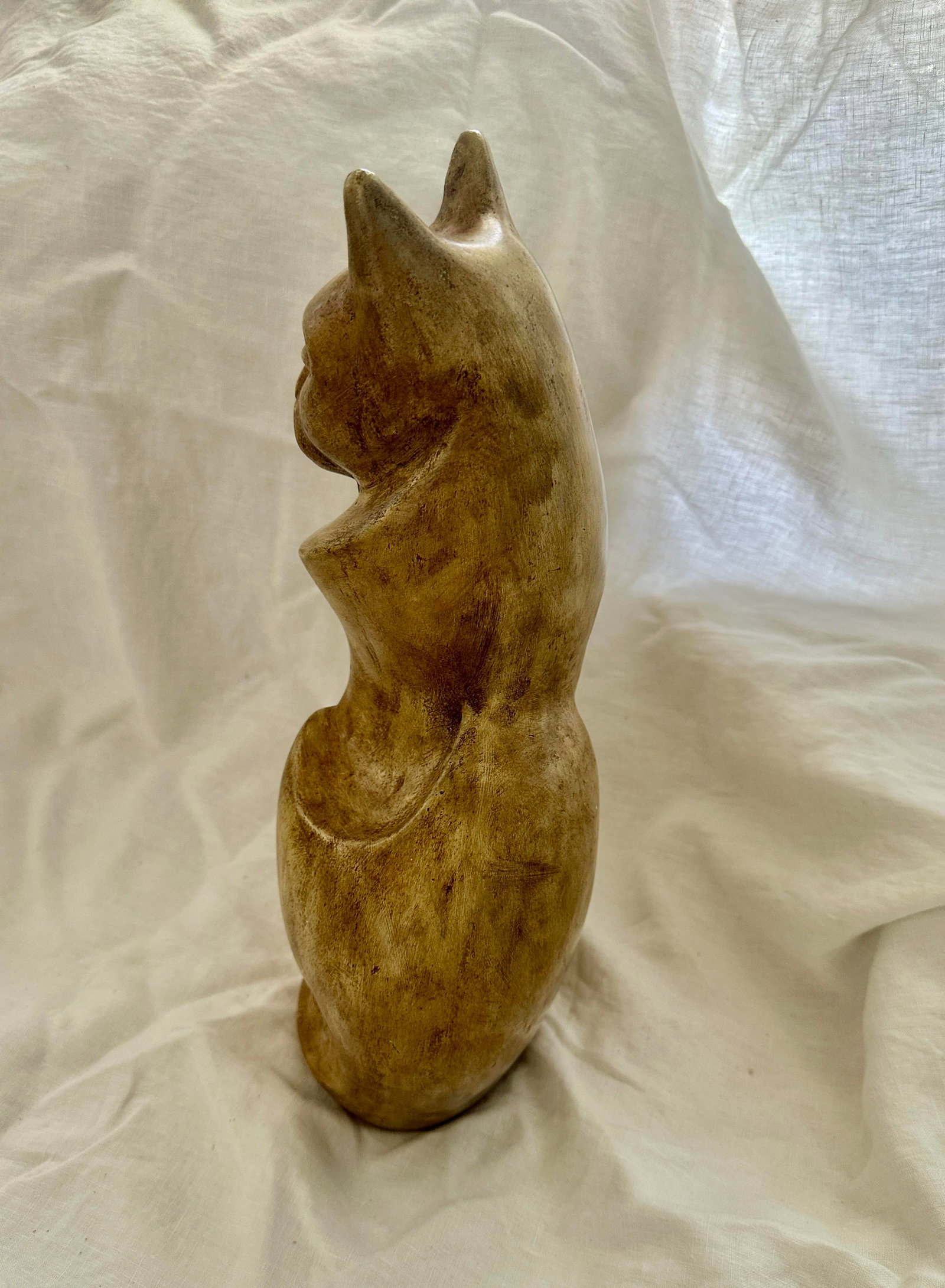 Eqyptian Bastet Cat Goddess Statue - 3