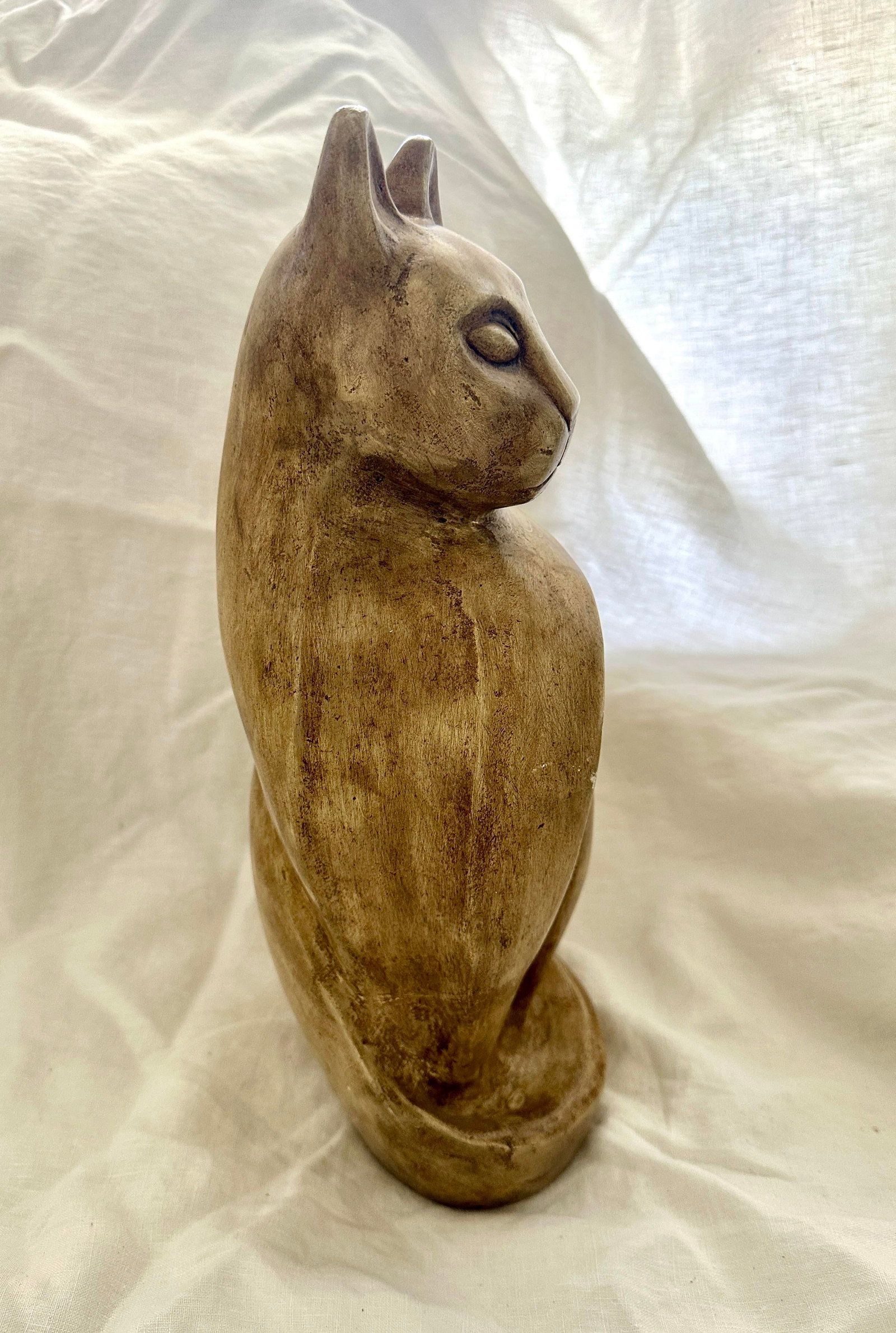 Eqyptian Bastet Cat Goddess Statue - 4