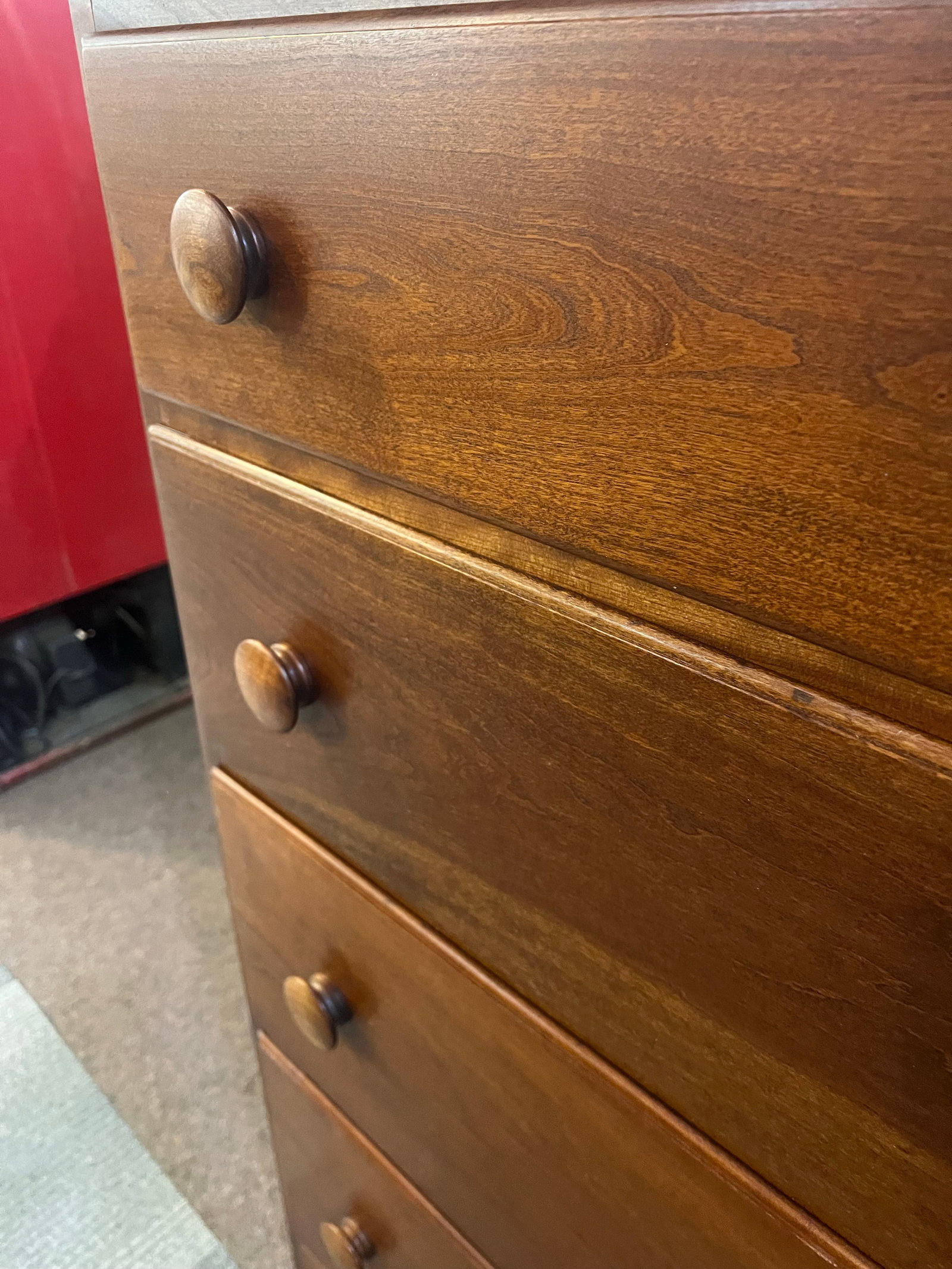 L. G. Stickley Solid Cherry Chest of Drawers Dresser - 7