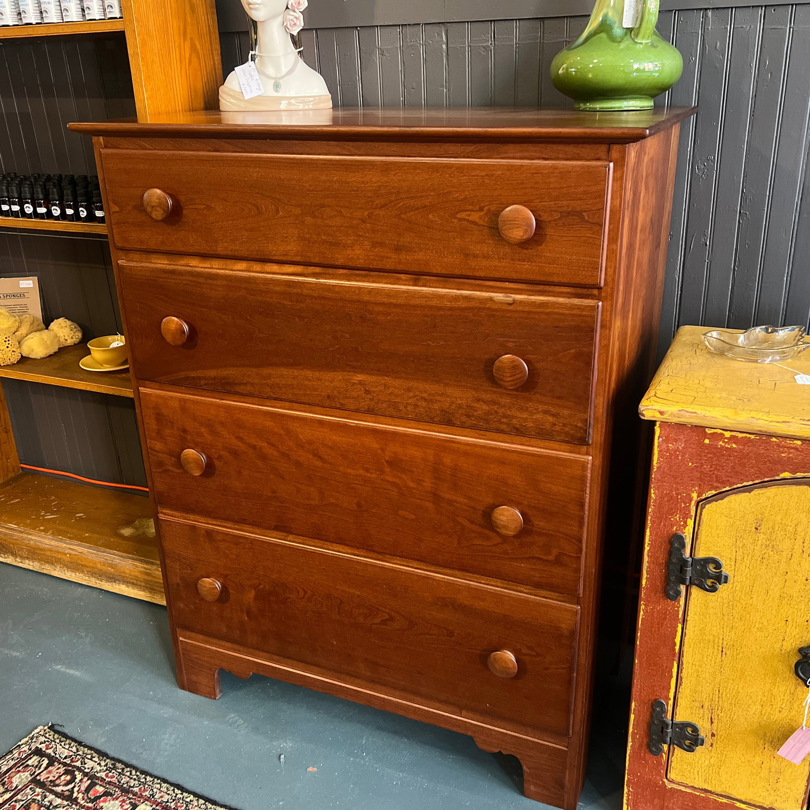 L. G. Stickley Solid Cherry Chest of Drawers Dresser - 8