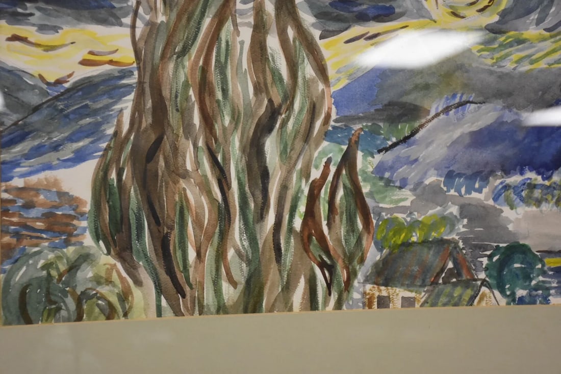Starry Night Water Color Painting - 4