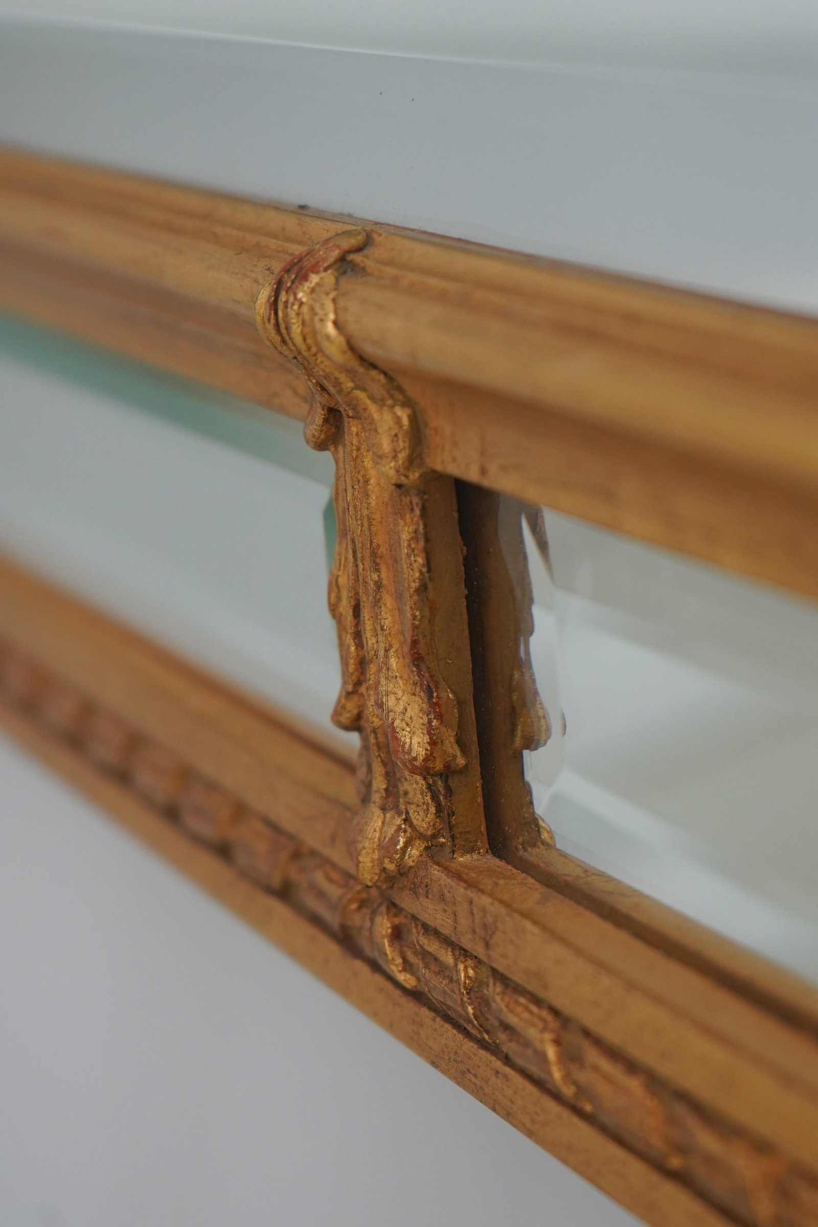 Carvers Guild Adam Style Gold Frame Mirror - 8