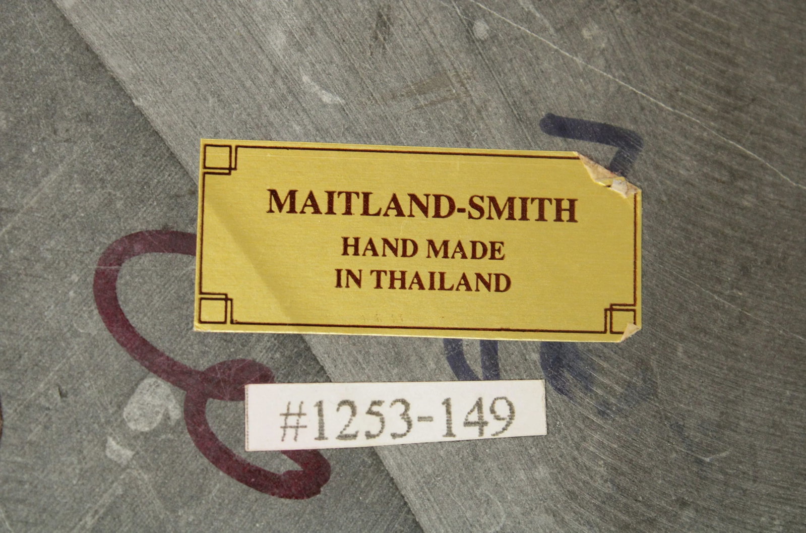 Maitland Smith Bronze Tiger Bookend - 9
