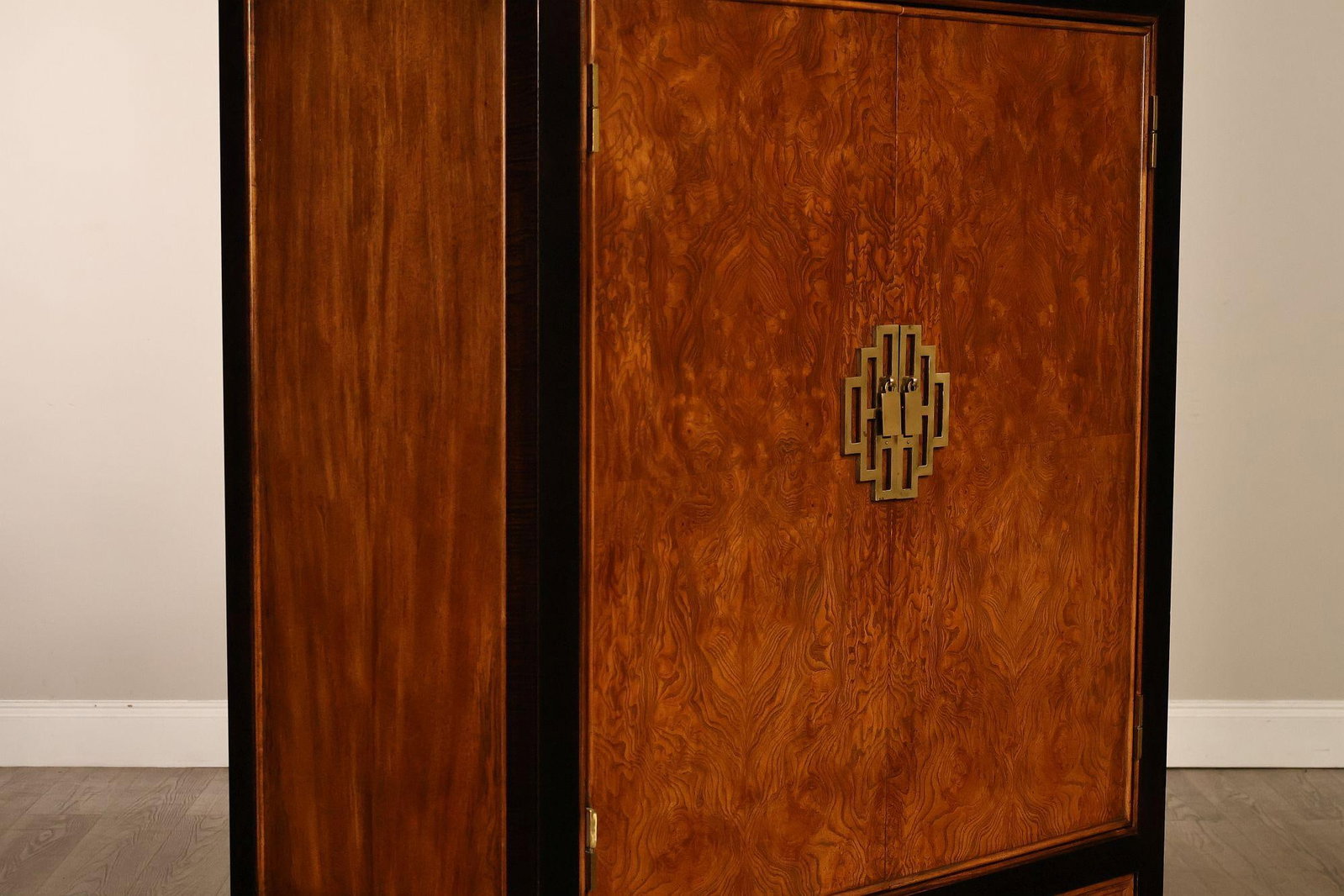 Century Chin Hua Furniture Asian Style Burl Wood Cabinet Armoire - 17