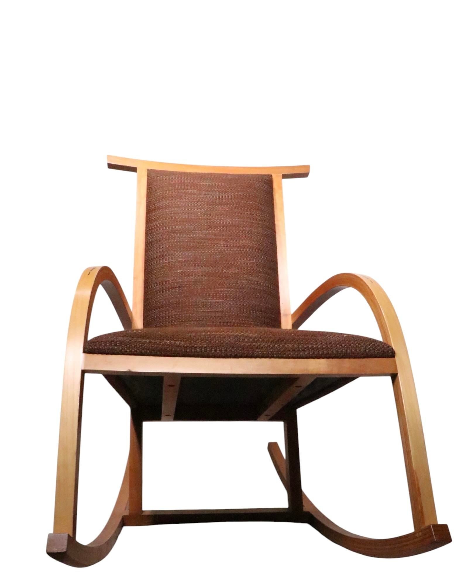 Knoll Carlos Riart Barcelona Rocking Chair C. 1980's - 10