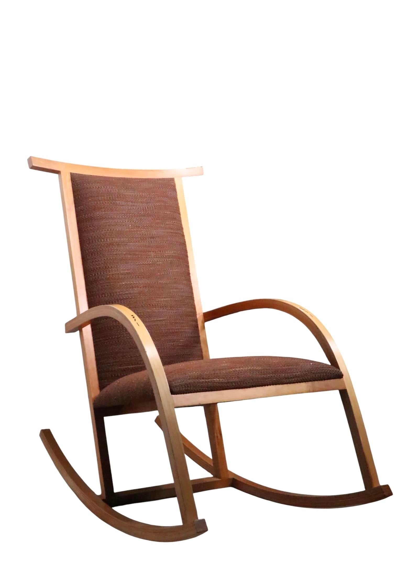 Knoll Carlos Riart Barcelona Rocking Chair C. 1980's - 5