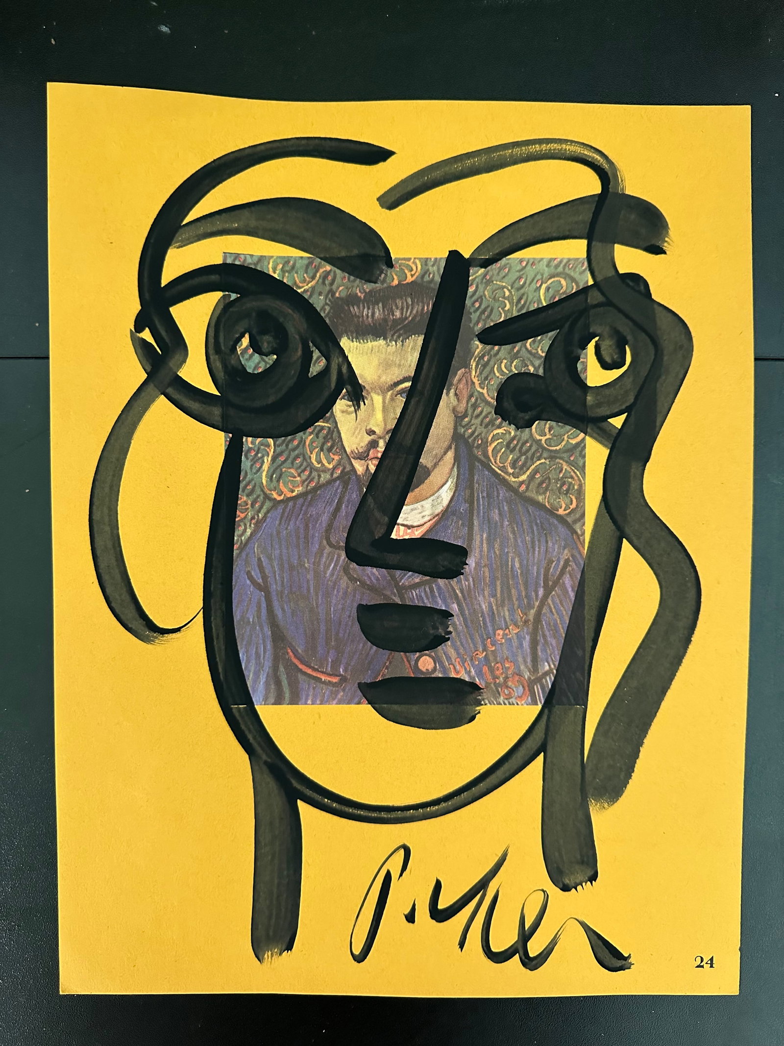 Peter Keil Mixed Media Vincent Van Gogh Painting - 5