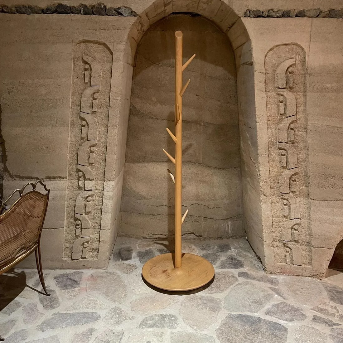 Matthew Weatherly Thorn Coat Rack Free Standing Maple Wood Missouri - 13