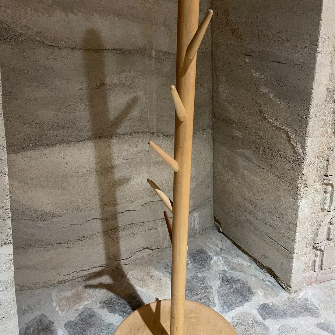 Matthew Weatherly Thorn Coat Rack Free Standing Maple Wood Missouri - 4