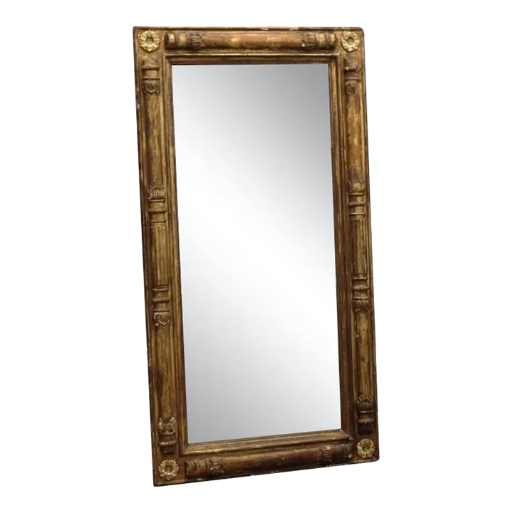 19th Century Gilt Pier Mirror (1 of 9)