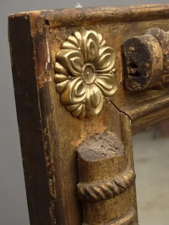 19th Century Gilt Pier Mirror - 2