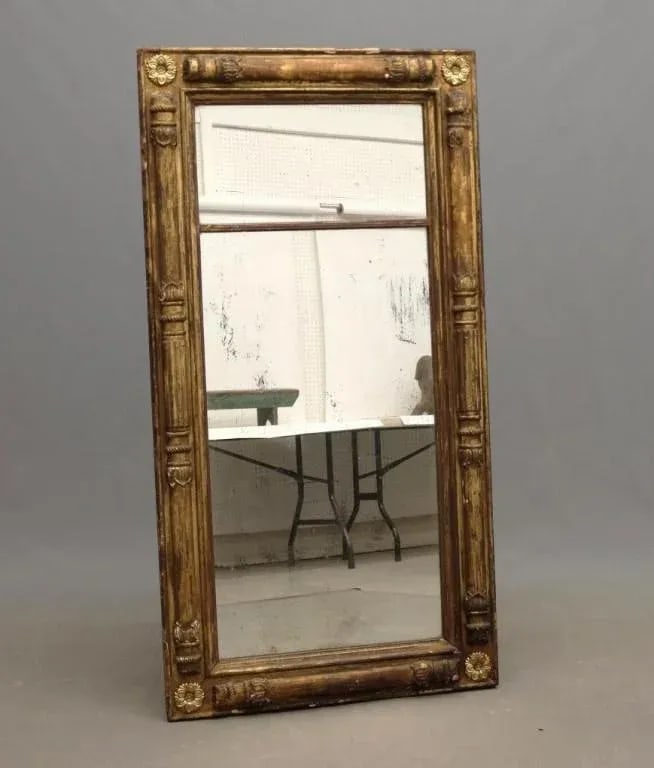 19th Century Gilt Pier Mirror - 7
