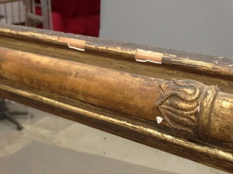 19th Century Gilt Pier Mirror - 8