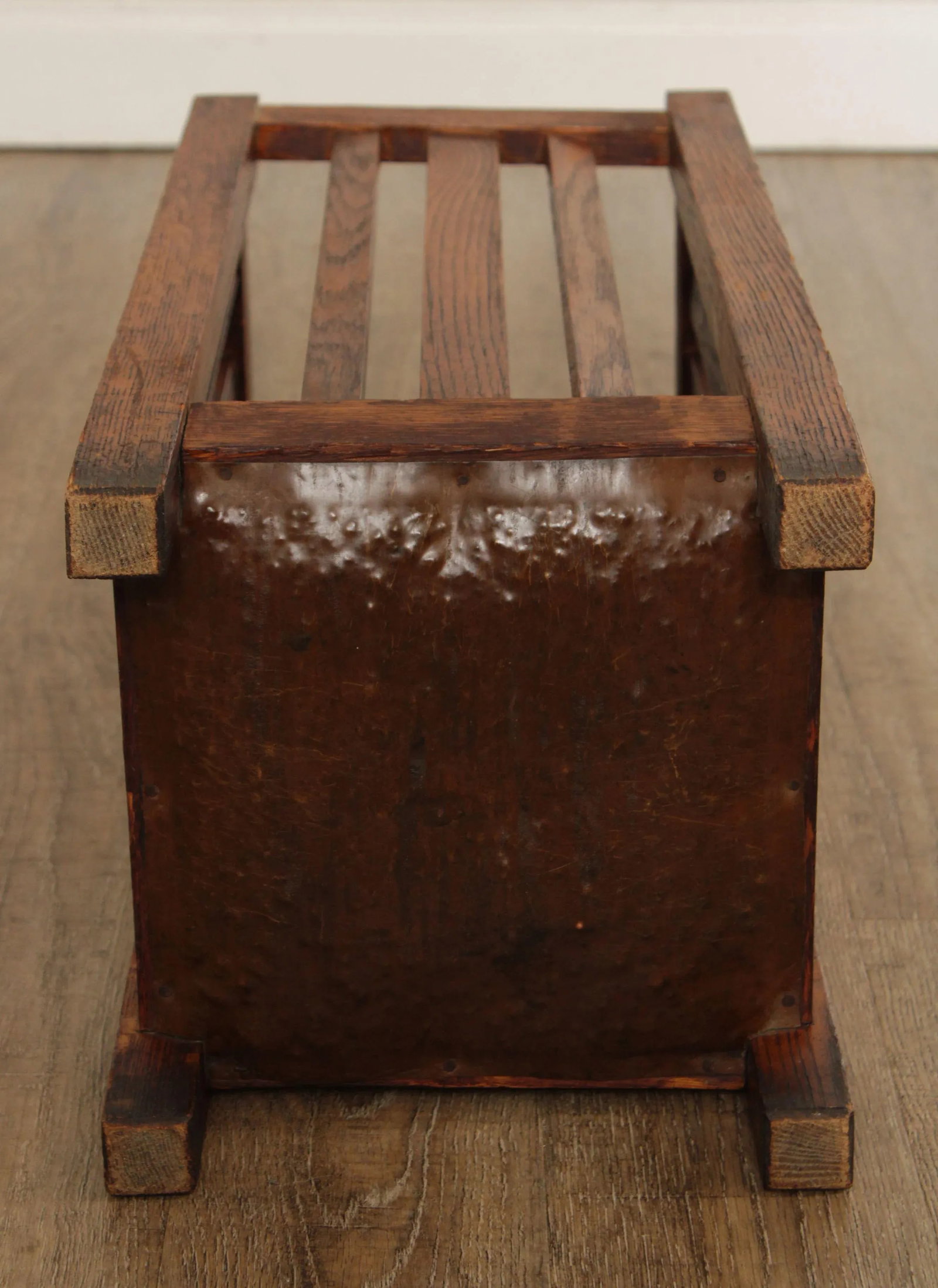 Early 20th Century Mission Style Oak Umbrella Stand - 11