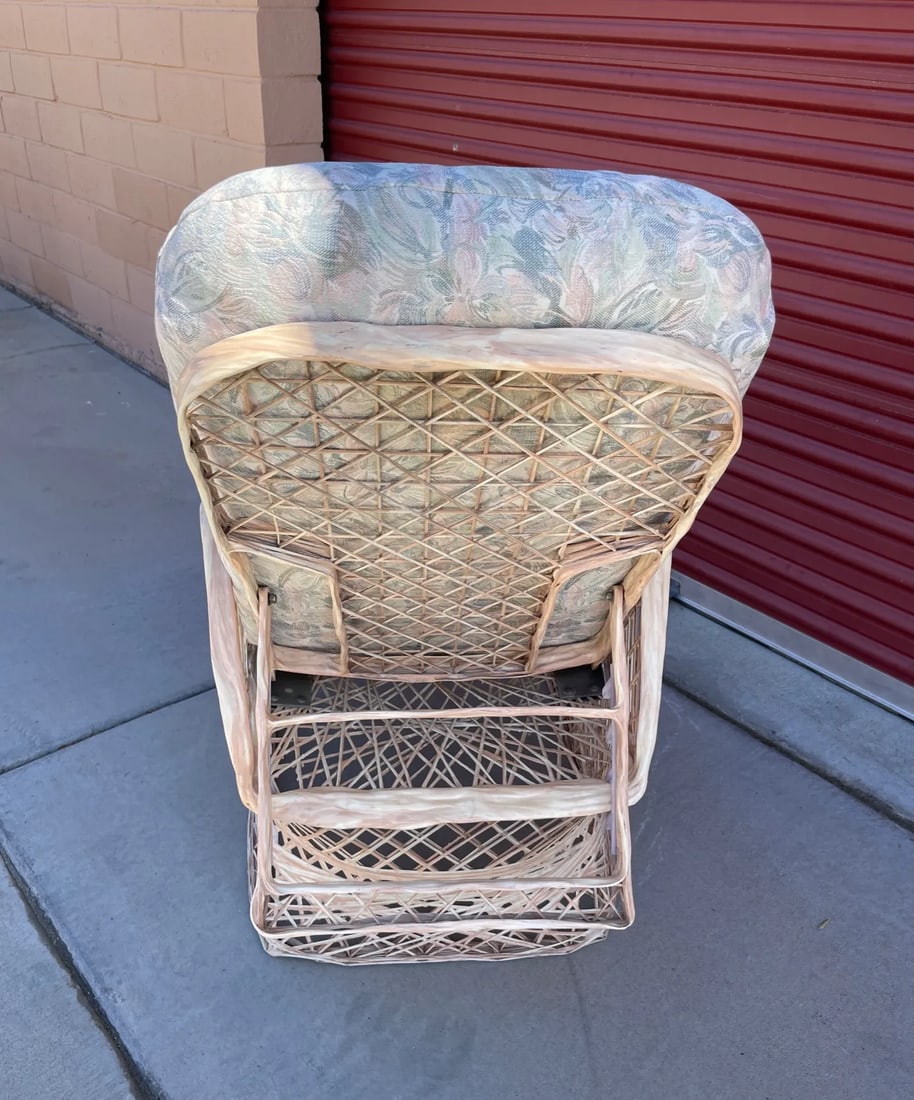 1960s Mid-Century Russell Woodard Style Spun Fiberglass Lounge Chair - 4
