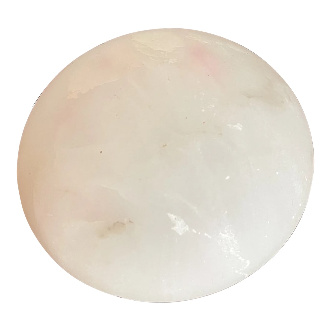 Early 20th Century Round Italian Alabaster Covered Dish or Box (1 of 4)