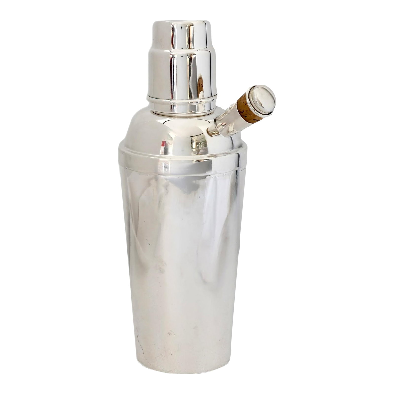 Early 20th Century Art Deco English Cocktail Shaker (1 of 6)