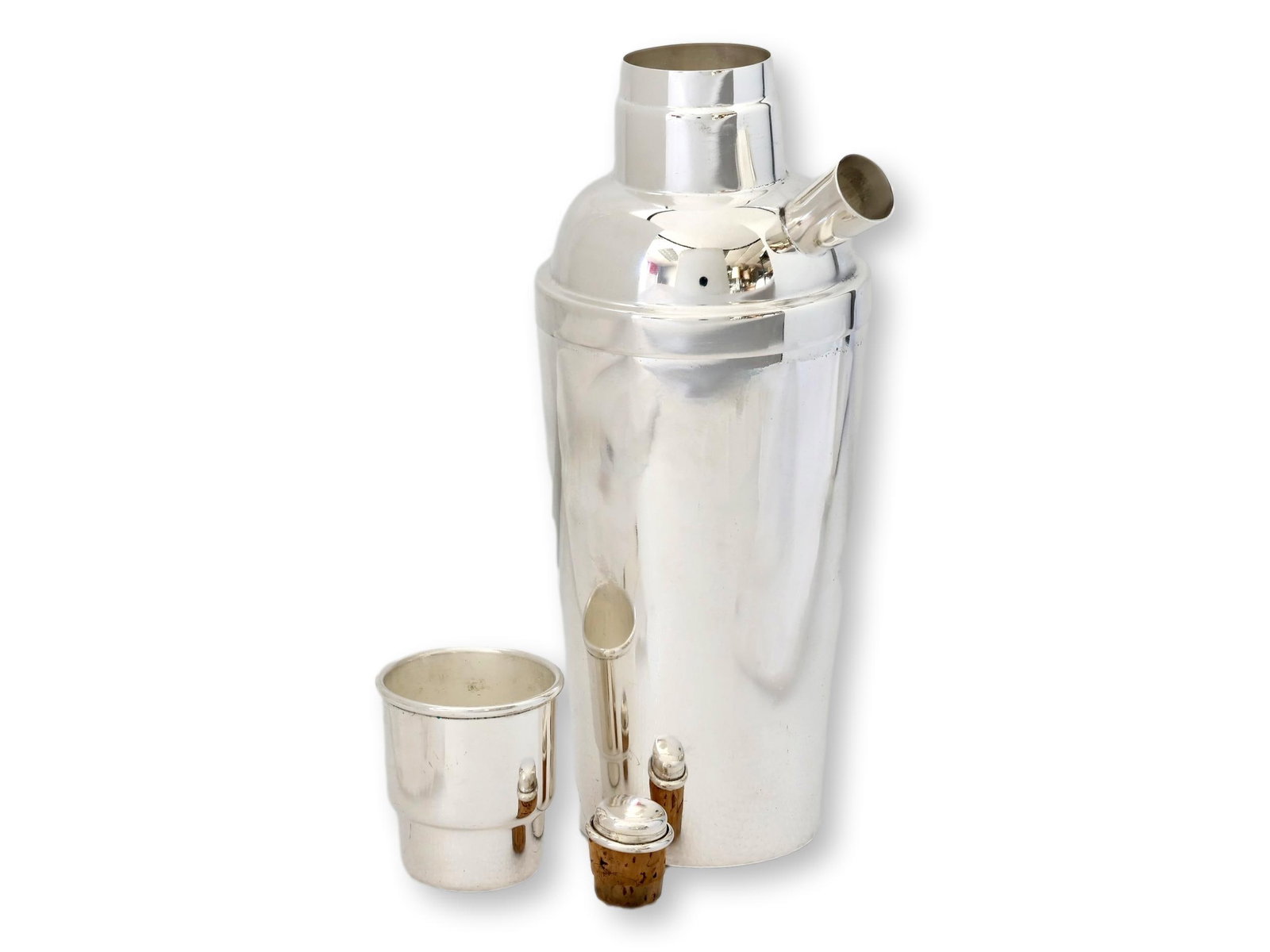 Early 20th Century Art Deco English Cocktail Shaker - 2