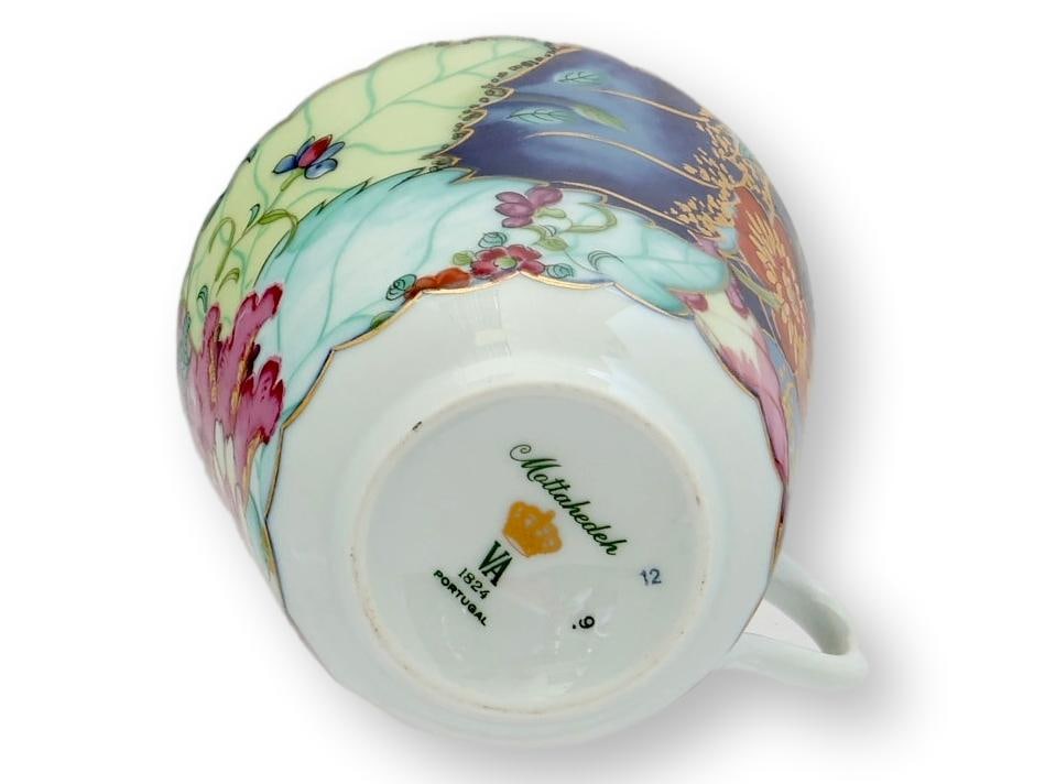 Mottahedeh Tobacco Leaf Flat Cups, Set of 6 - 5