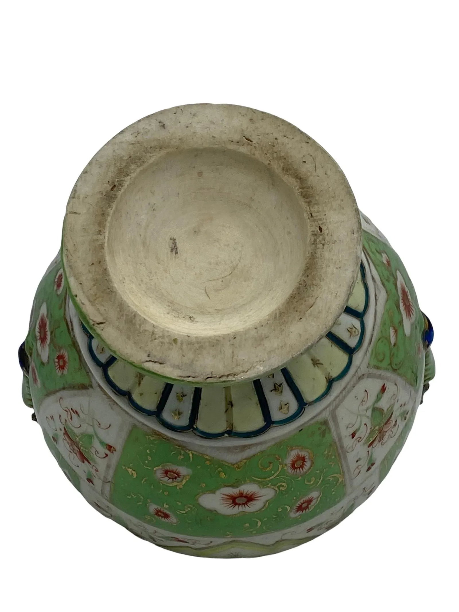 Vintage French Porcelain Hydria Shaped Lidded Urn - 10