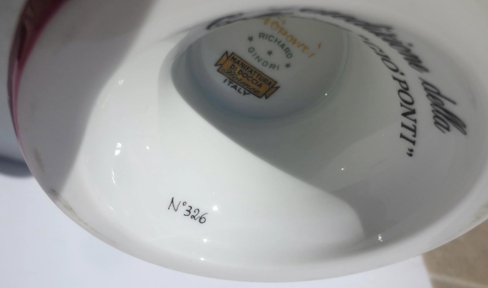 Vintage Re-Edition 1980s' Gio Ponti "Alata" Bowl - 6