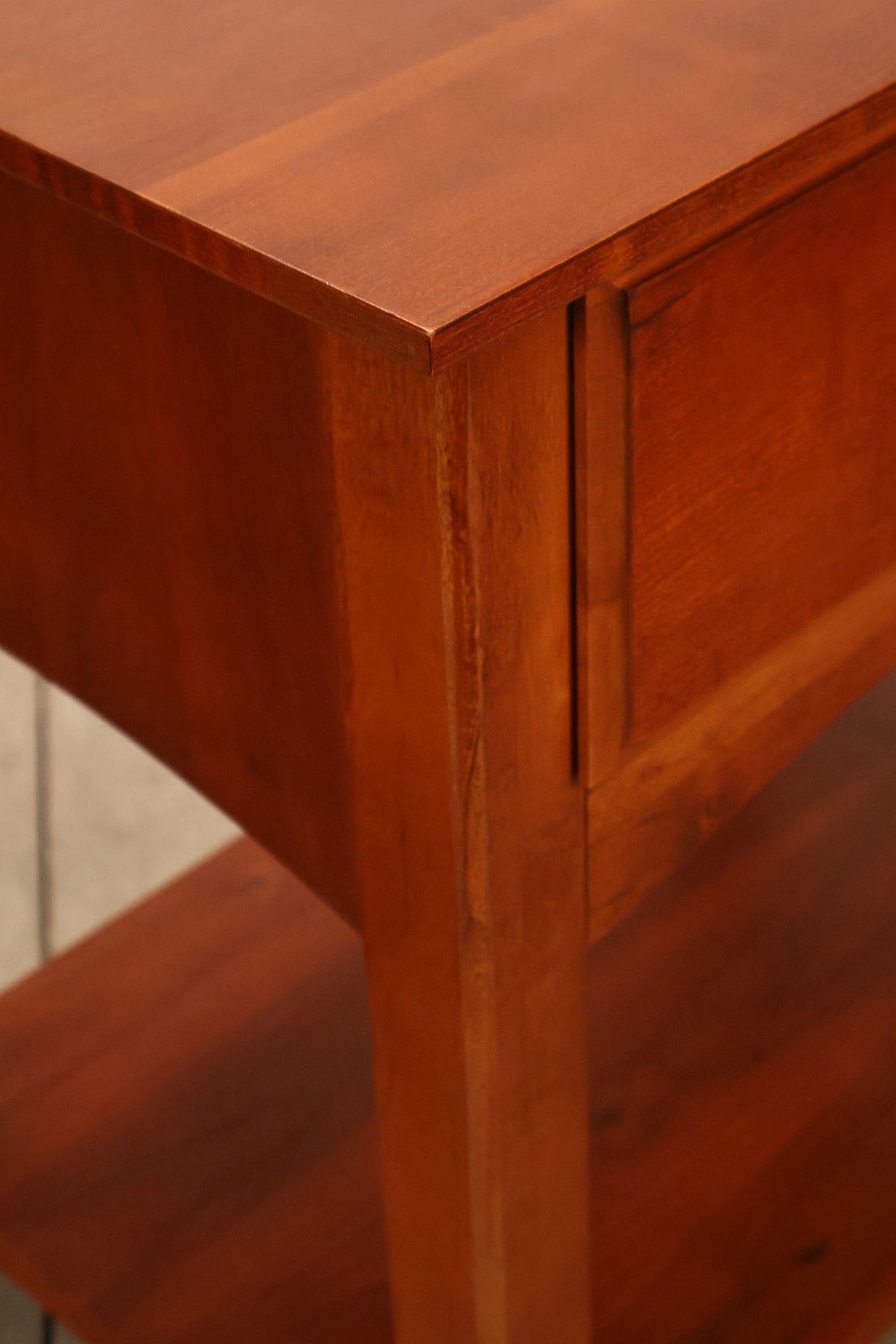 Thomasville 'Impressions' Mission Style Pair of Cherry Nightstands - 12