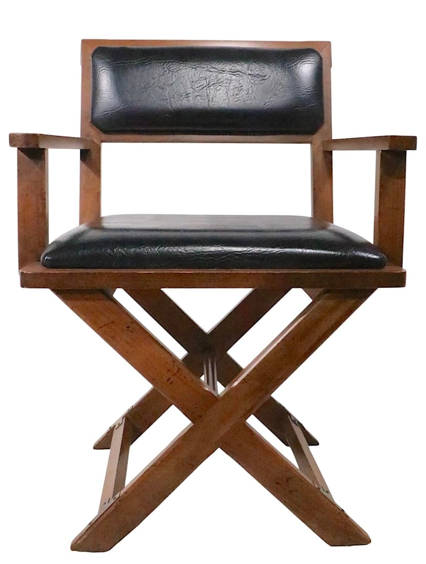 Stylized Directors Chair by Bernhardt C. 1970's - 10