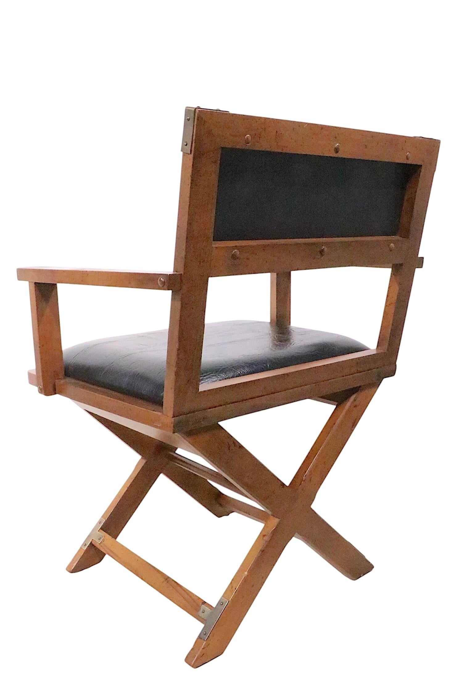 Stylized Directors Chair by Bernhardt C. 1970's - 4