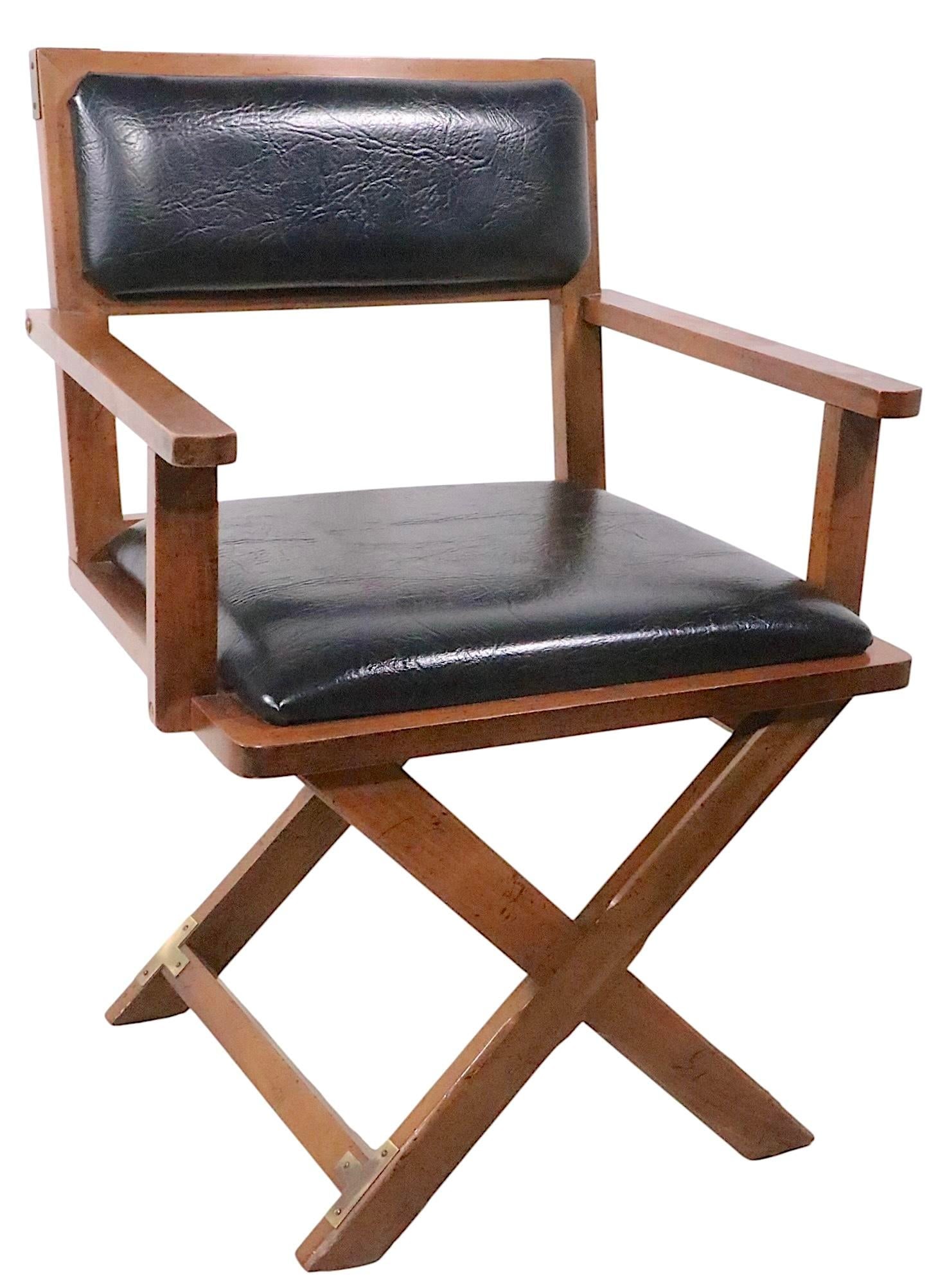 Stylized Directors Chair by Bernhardt C. 1970's - 5