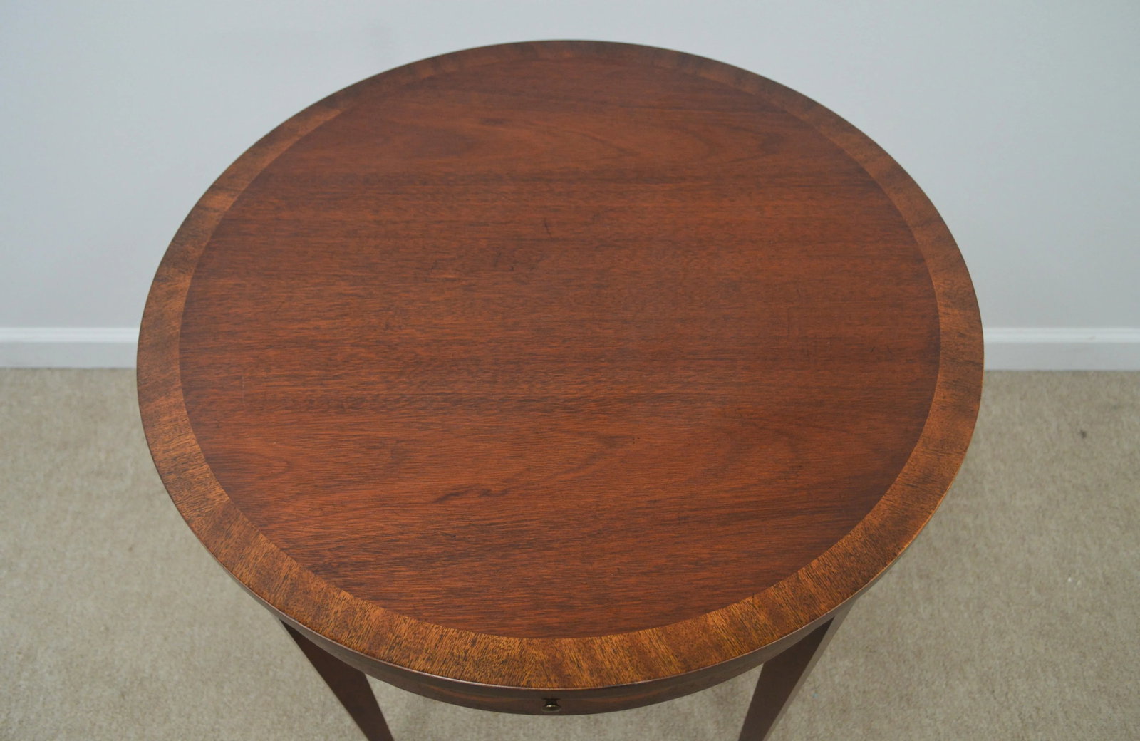 Baker Inlaid Accent Side Table - 5