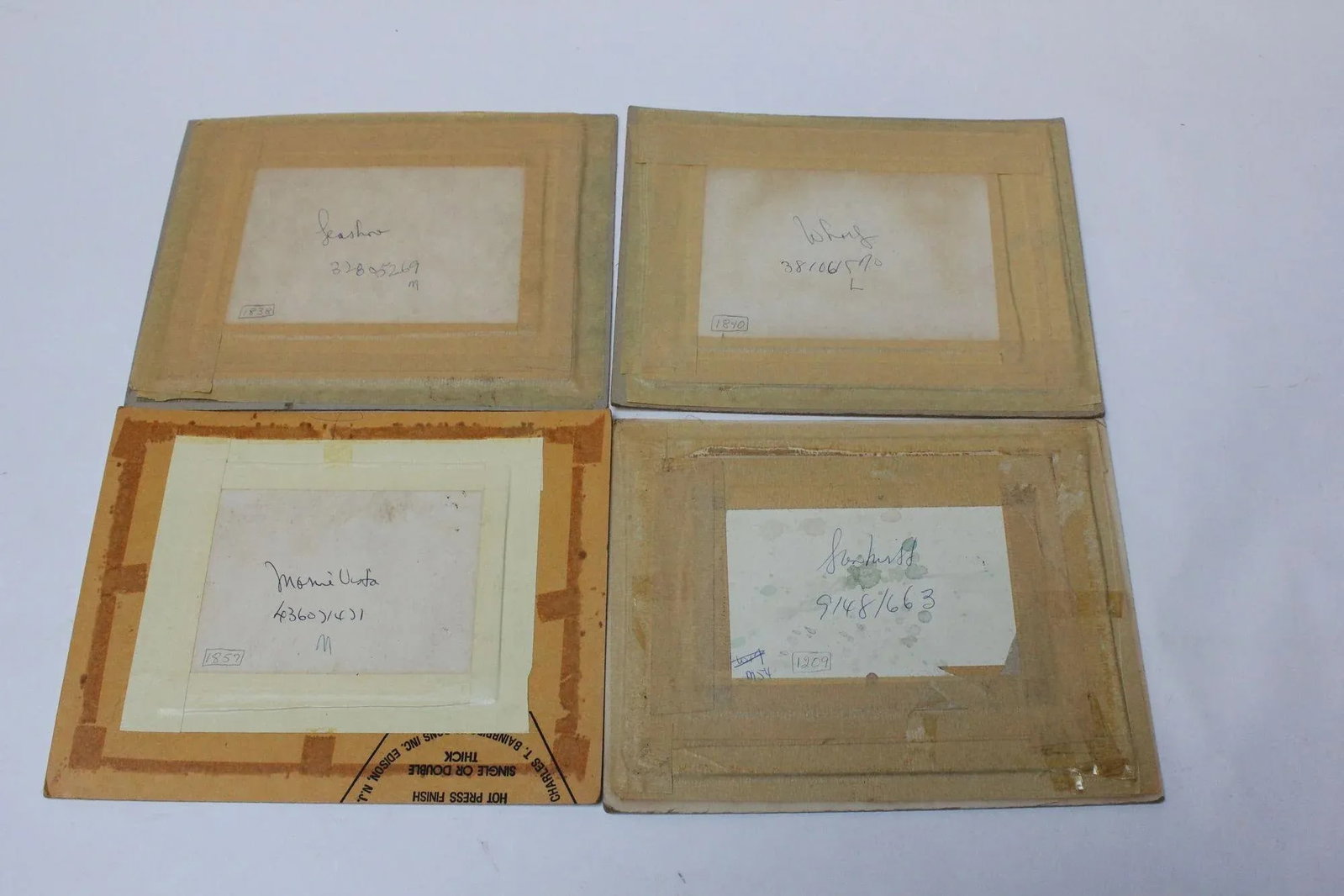 Set of Four Plein-Air Seascape Watercolors by Stanley C. Brodey - 2