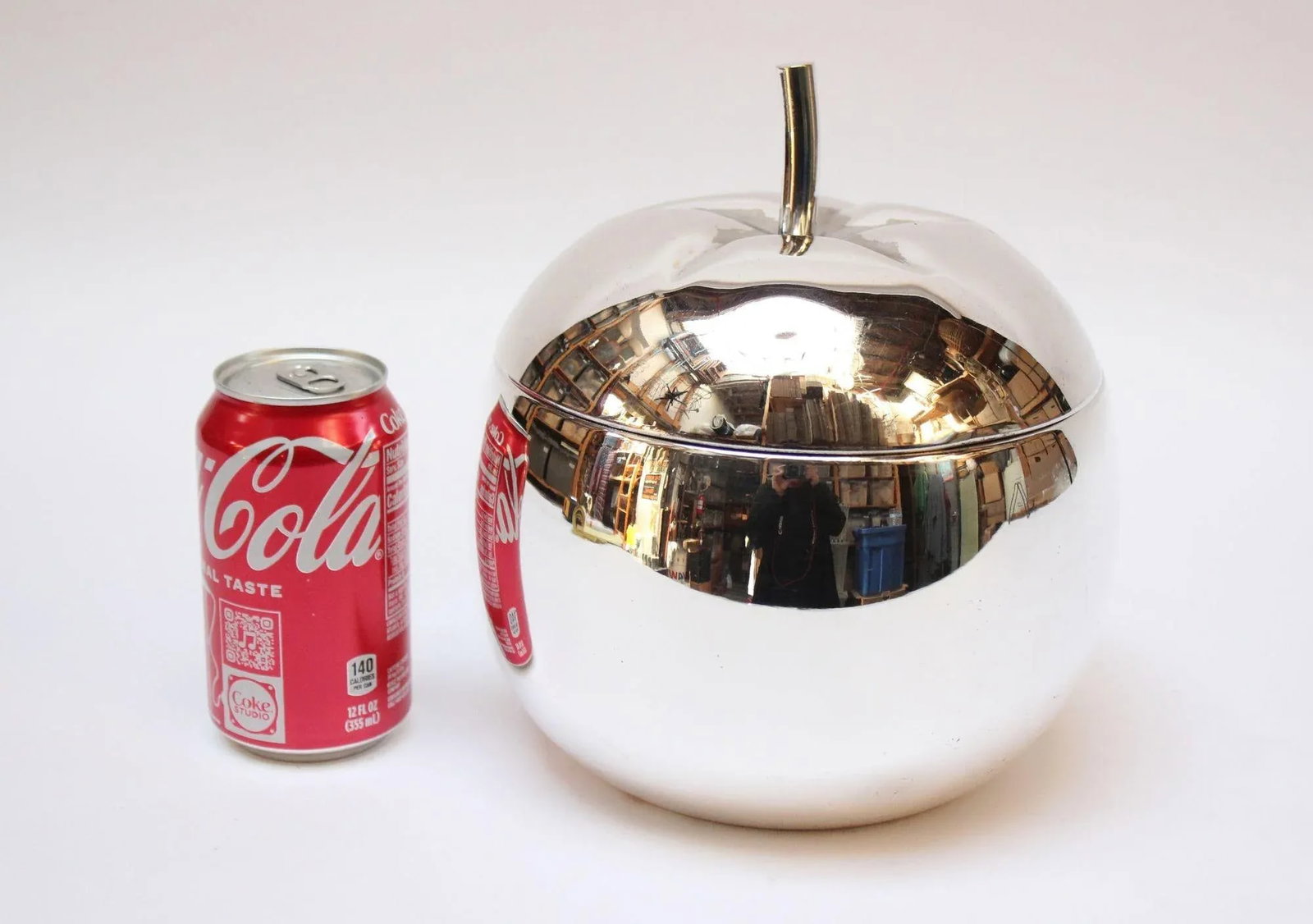 Vintage Italian Silver-Plated "Tomato" Insulated Ice Bucket - 5