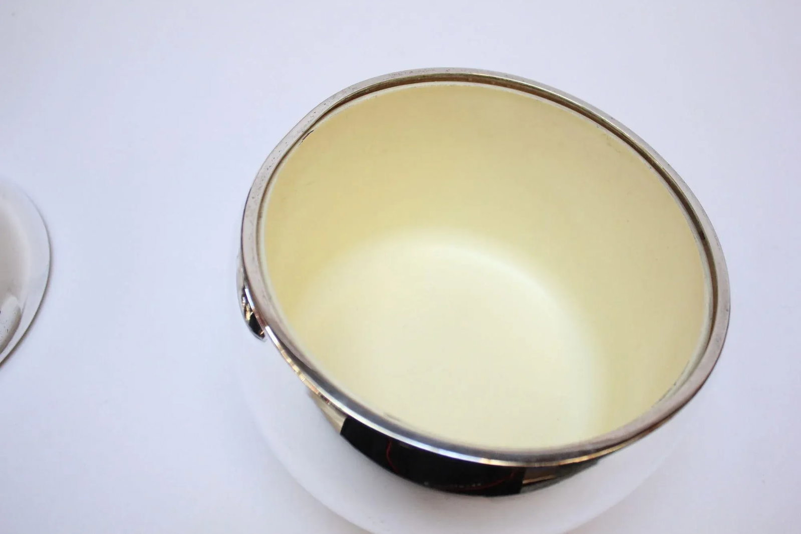Vintage Italian Silver-Plated "Tomato" Insulated Ice Bucket - 6
