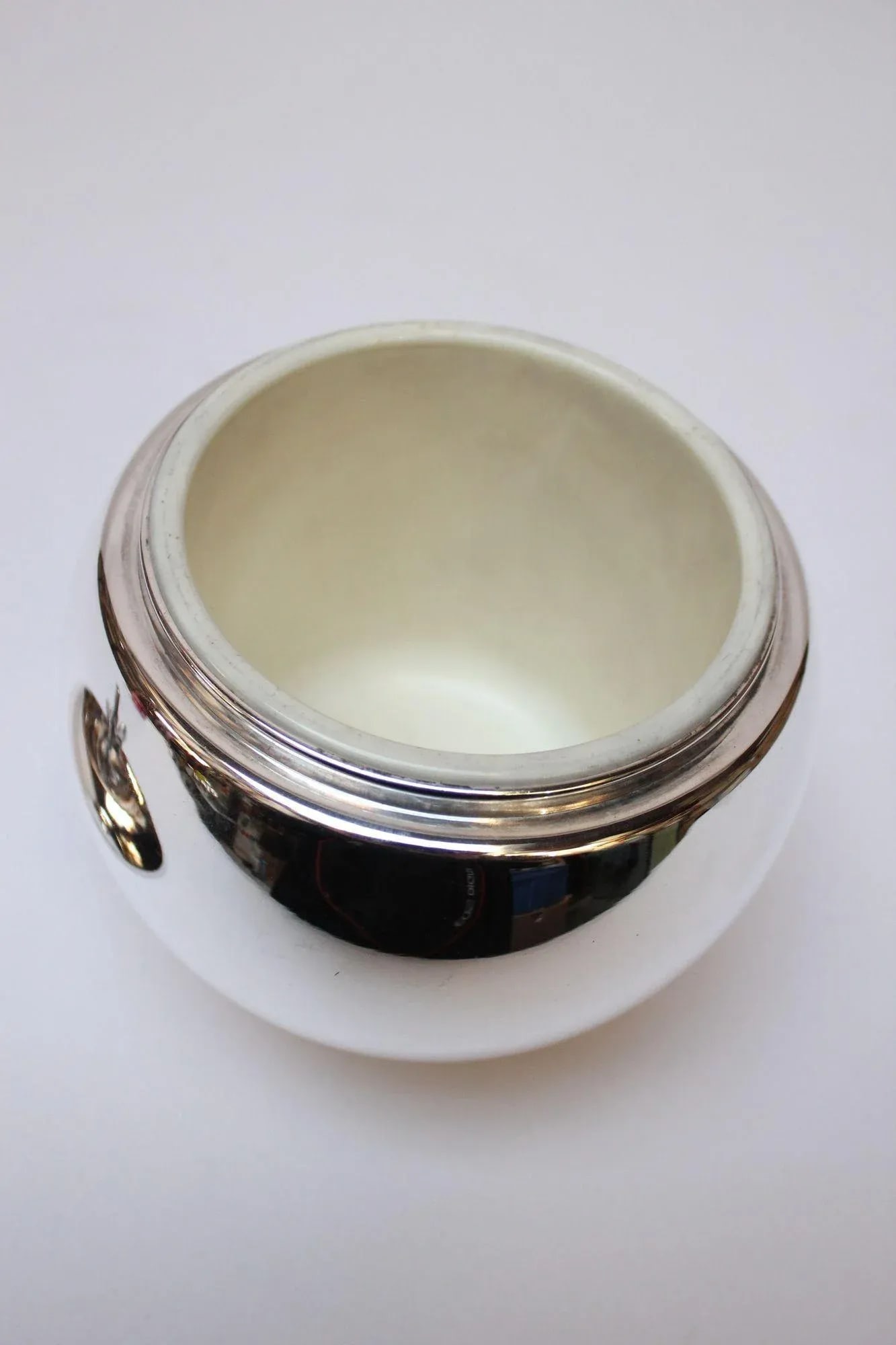 Mid-Century Italian Silver-Plated "Apple" Ice Bucket by Argenteria Teghini - 6