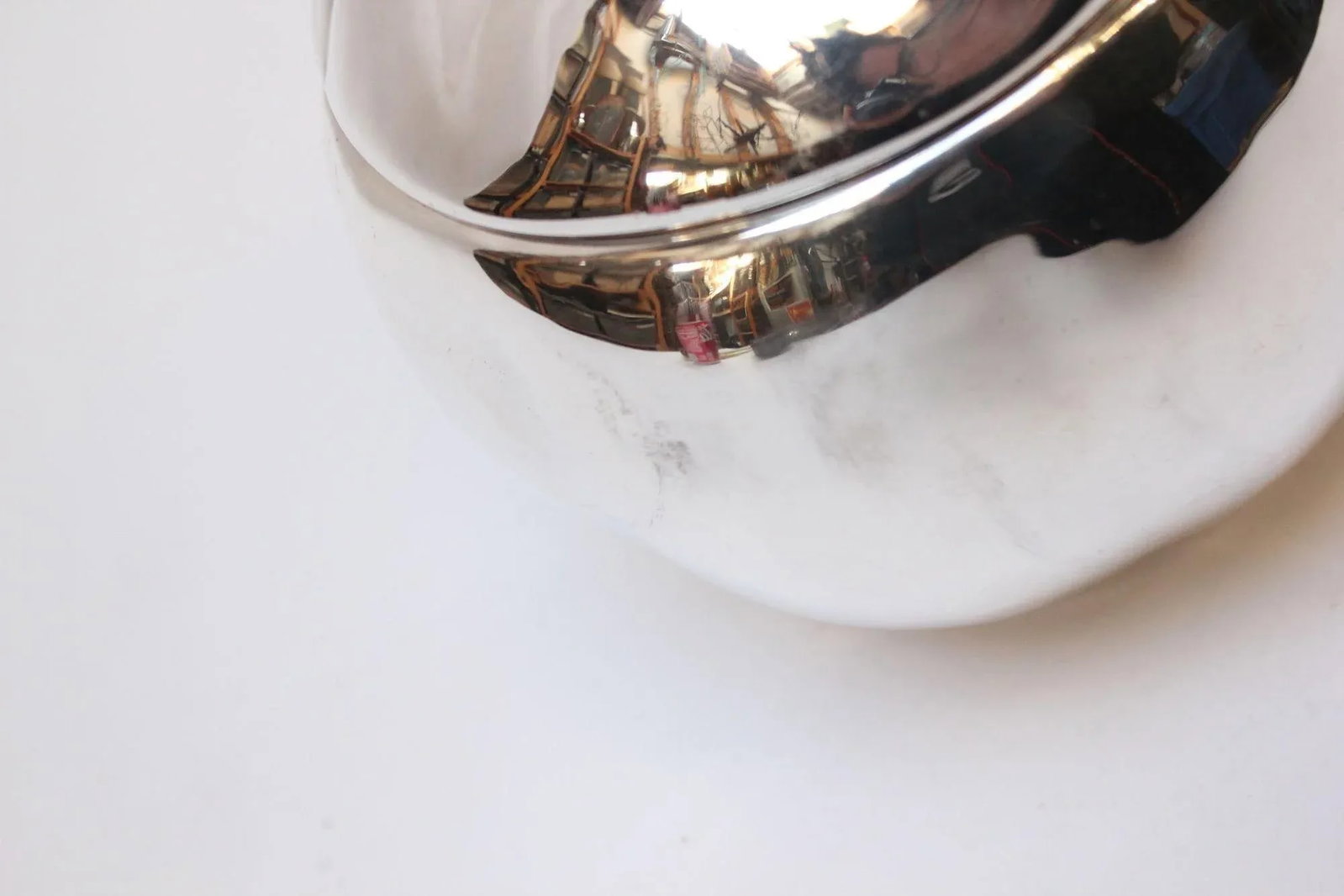 Italian Modernist Silver-Plated Insulated "Pomegranate" Ice Bucket by Teghini - 9